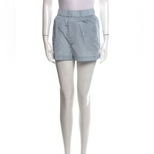 Rains Women's Light Gray Blue Waterproof Shorts